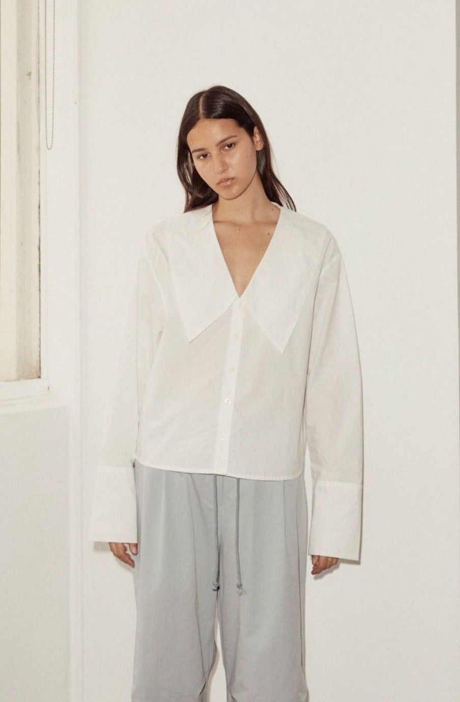 Clothing Deiji Studios | Oversized Collared Shirt