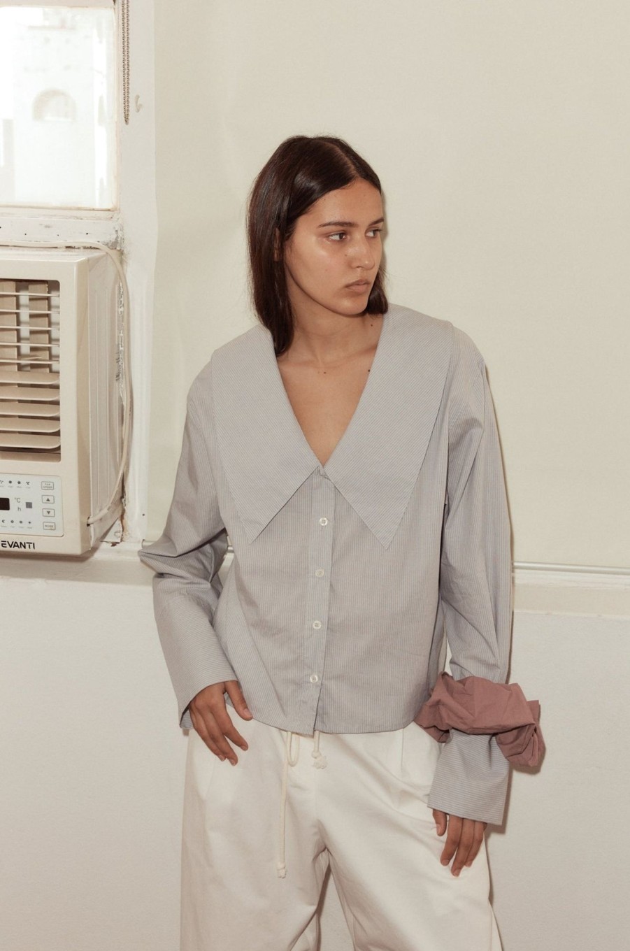 Clothing Deiji Studios | Oversized Collared Shirt