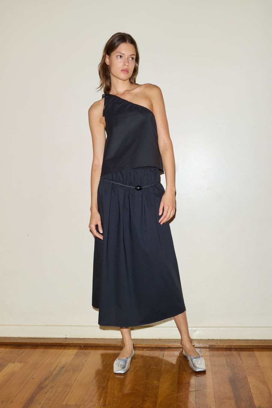 Clothing Deiji Studios | The Mid Cotton Skirt